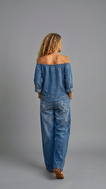 Aveline Jeans-Jumpsuit
