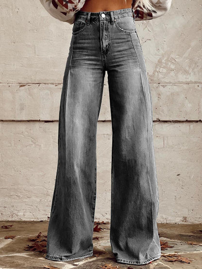 Facerya Vintage Weite Jeanshose