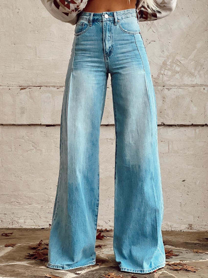 Facerya Vintage Weite Jeanshose