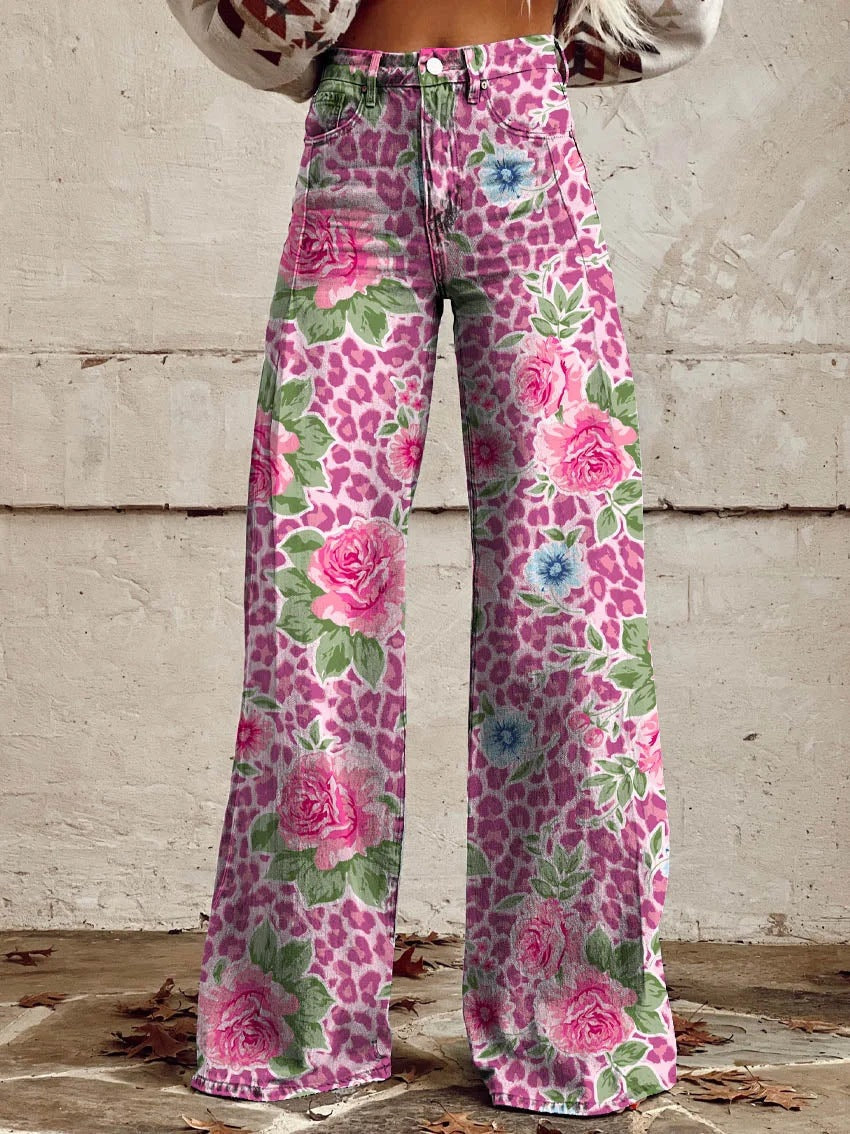 Facerya Vintage Weite Jeanshose