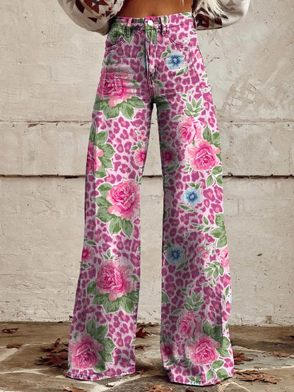 Facerya Vintage Weite Jeanshose